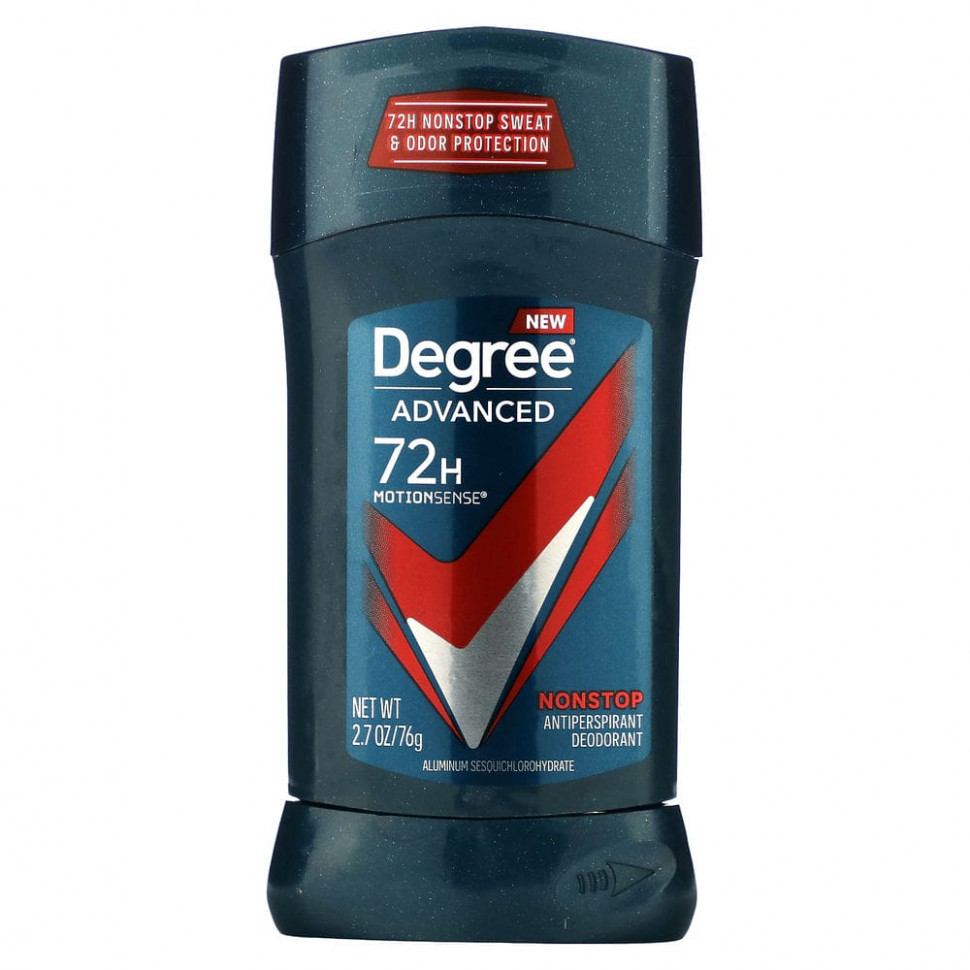 ���� ������ (Iherb) Degree, Advanced 72 Hour MotionSense, ����������-��������������, ��� ���������, 76 � (2,7 �����), ������ �� 1440 ���