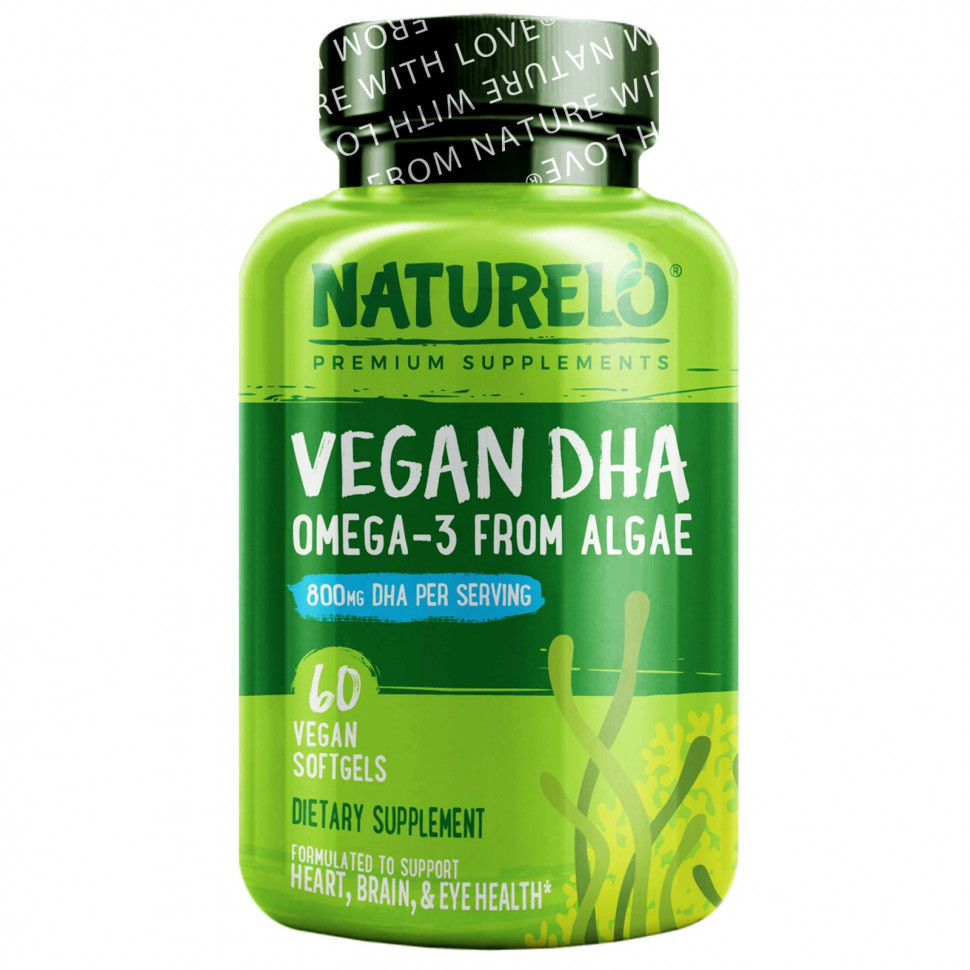 ���� ������ (Iherb) NATURELO, ��� ��� �������, �����-3 �� ����������, 400 ��, 60 ��������� ������, ������ �� 4770 ���