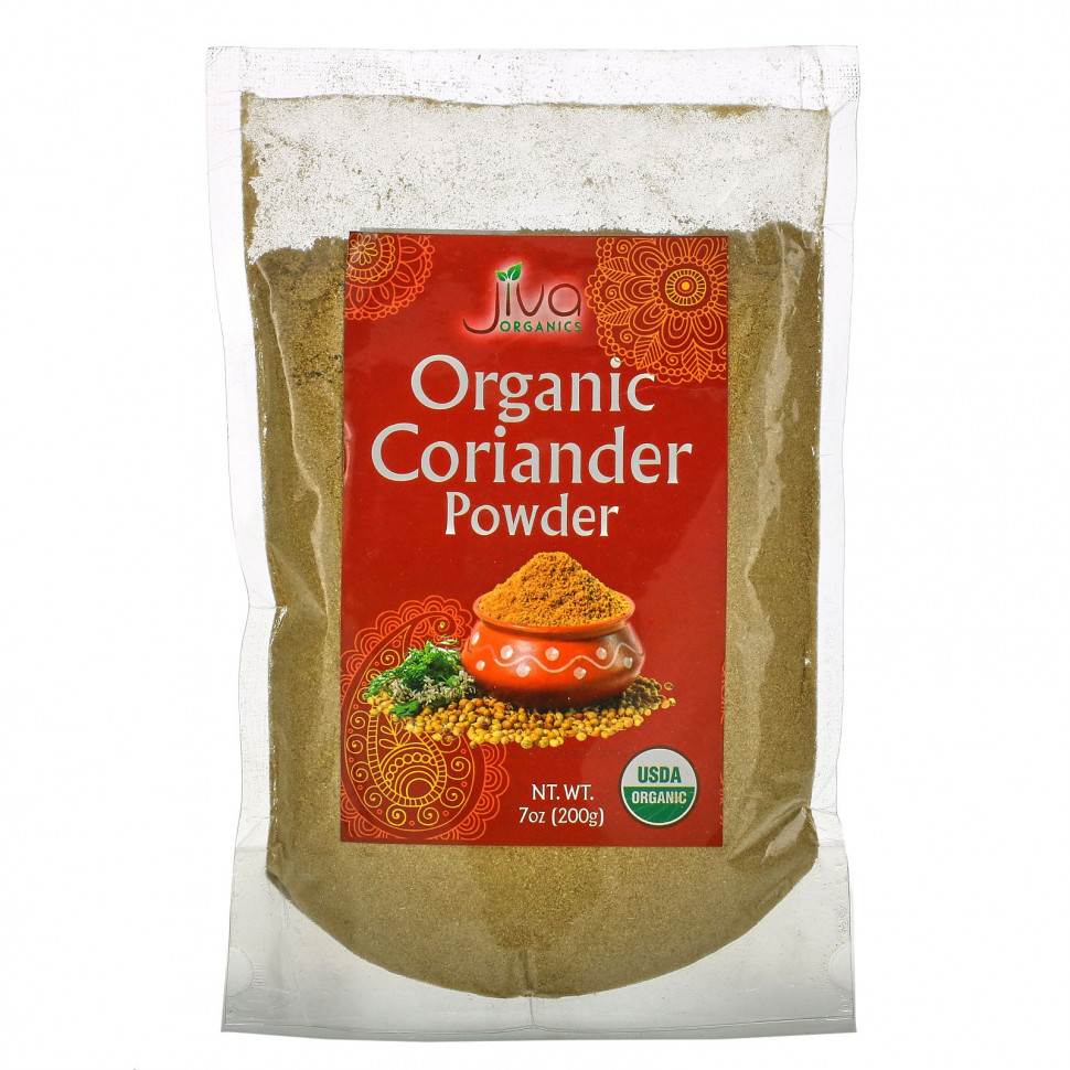 ���� ������ (Iherb) Jiva Organics, ������������ ������� ���������, 7 ����� (200 �), ������ �� 900 ���