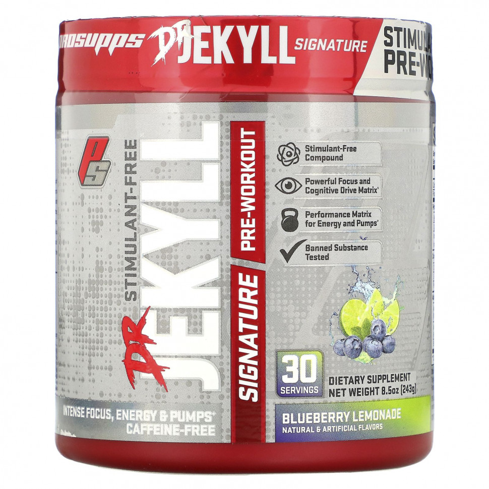 ���� ������ (Iherb) ProSupps, �������� Jekyll Signature, ����� ����������� ��� ������������, ��������� �������, 243 � (8,5 �����), ������ �� 4760 ���