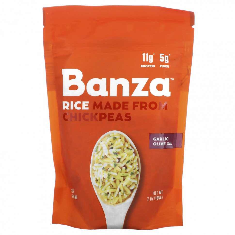 ���� ������ (Iherb) Banza, ��� �� ����, ��������� � ��������� �����, 198 � (7 �����), ������ �� 1280 ���