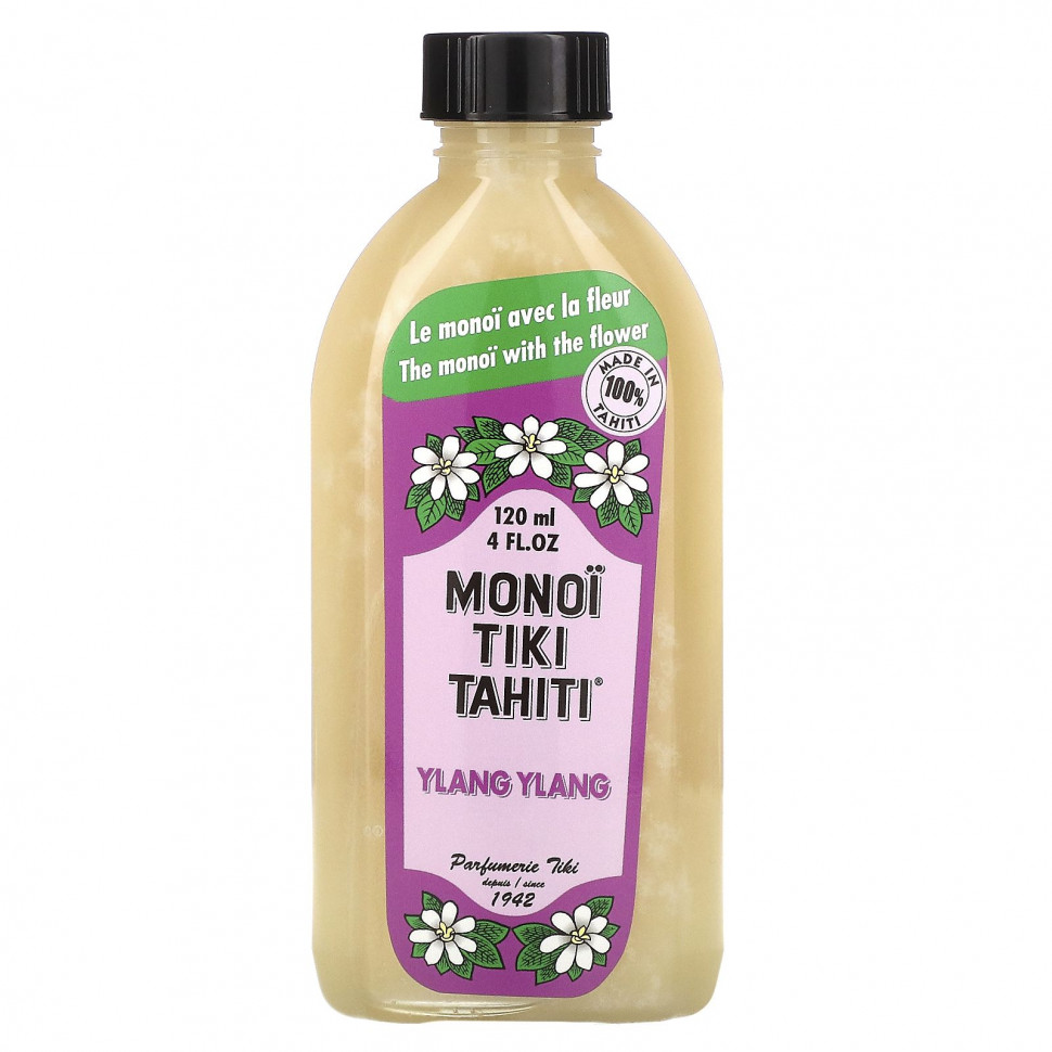 ���� ������ (Iherb) Monoi Tiare Tahiti, �����-�����, 4 ������ ����� (120 ��), ������ �� 2120 ���
