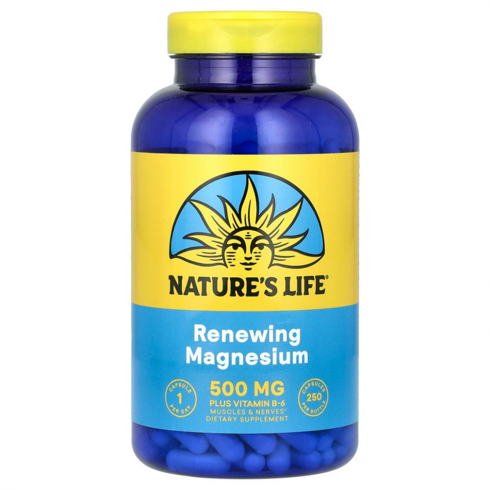   (Iherb) Nature's Life, , 500 , 250  ,   3500 