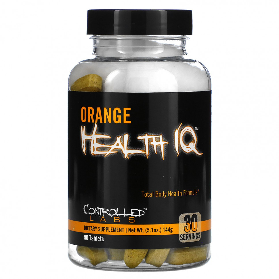 ���� ������ (Iherb) Controlled Labs, Orange Health IQ, 90 ��������, ������ �� 6350 ���