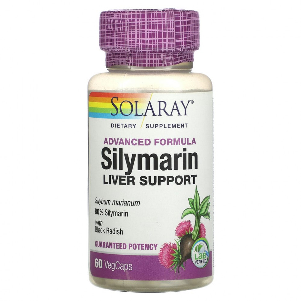 ���� ������ (Iherb) Solaray, ���������� ������� ��� ��������� ������ � �����������, 60 ������������ ������, ������ �� 2330 ���