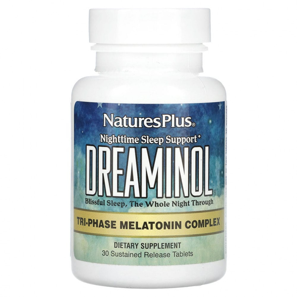 ���� ������ (Iherb) NaturesPlus, Dreaminol, 30 �������� � ����������� ��������������, ������ �� 3400 ���