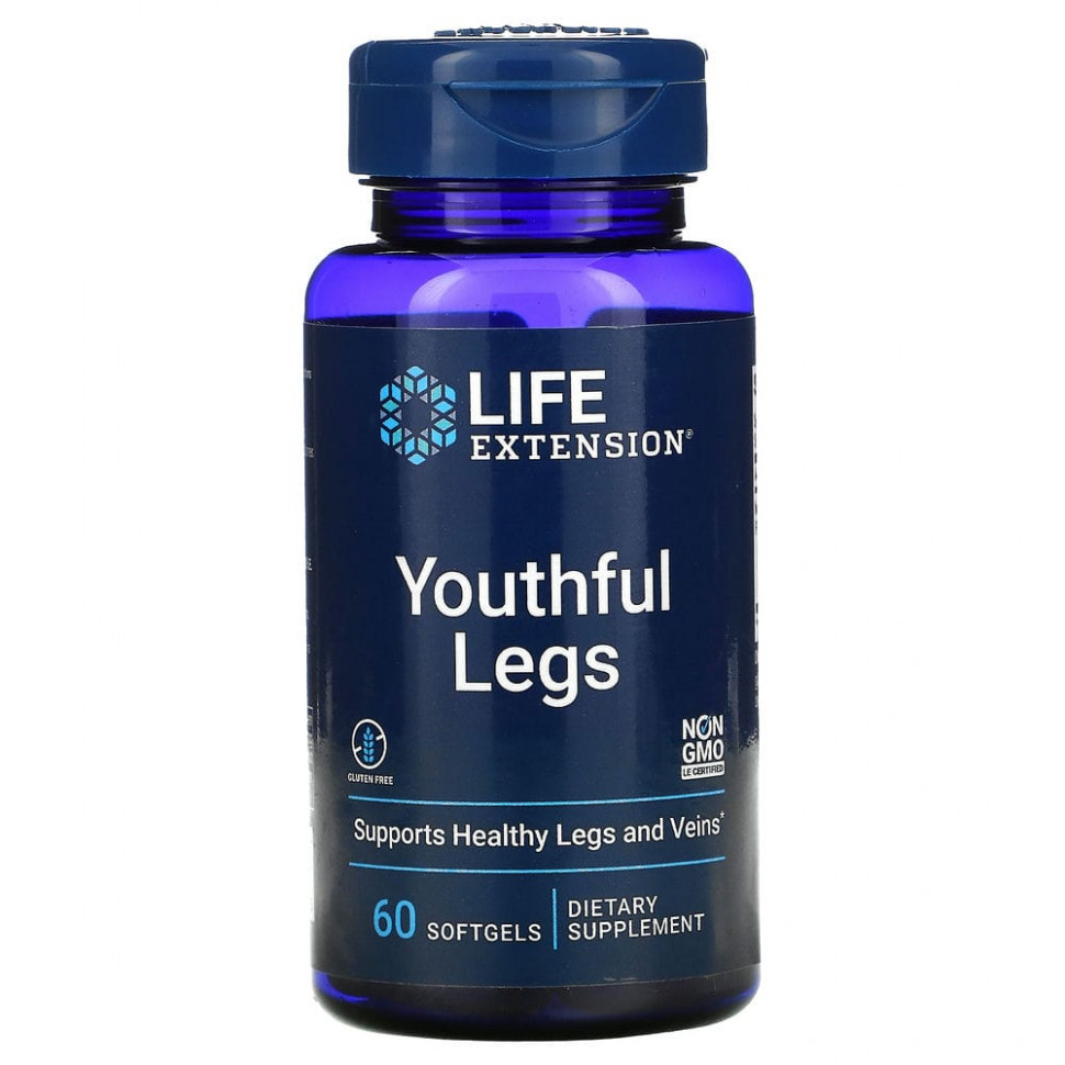 ���� ������ (Iherb) Life Extension, Youthful Legs, ������� ��� �������� ���, 60 ������ ��������, ������ �� 2620 ���