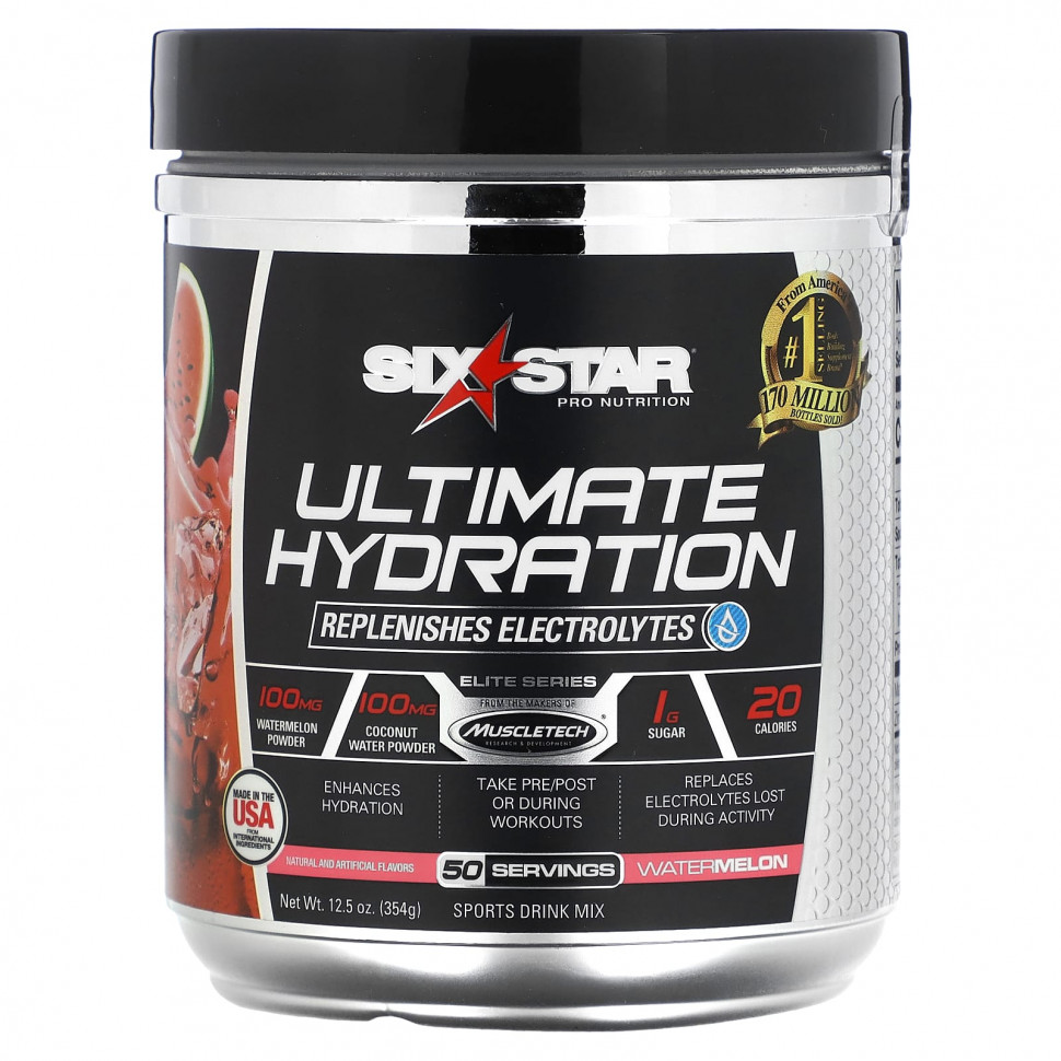 ���� ������ (Iherb) SIXSTAR, Elite Series, ������������ ����������, �����, 354 � (12,5 �����), ������ �� 4270 ���