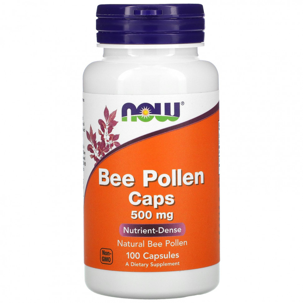 ���� ������ (Iherb) NOW Foods, ������� � �������� �������, 500 ��, 100 ������, ������ �� 1420 ���