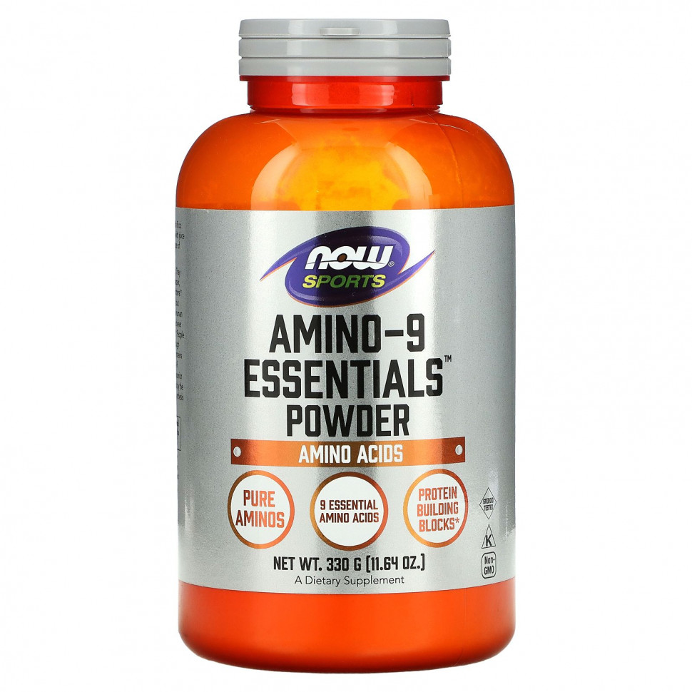 ���� ������ (Iherb) NOW Foods, Sports, Amino-9 Essentials Powder, 330 � (11,64 �����), ������ �� 5060 ���