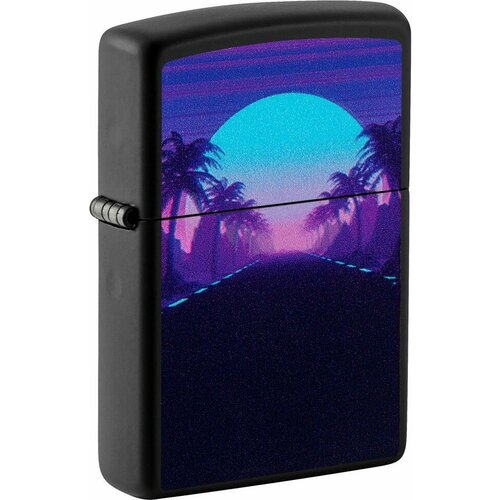 ���� ��������� ZIPPO Sunset Black � ��������� Black Light, ������/�����, ������, �������, 38x13x57 ��, ������ �� 8180 ���