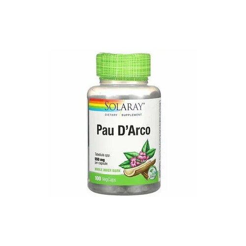 ���� Solaray Products Pau D'Arco 550 mg - ���� ����������� ������ 100 �������������� ������, ������ �� 1699 ���