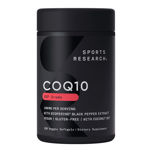 ���� ������� Q10 100 ��, CoQ10 100 mg, Sports Research, 120 ������, ������ �� 2052 ���