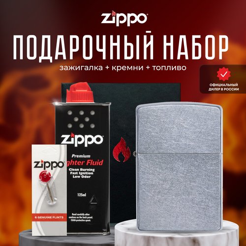   ZIPPO   (   Zippo 207 Classic Street Chrome +  +  125  ),   5727 
