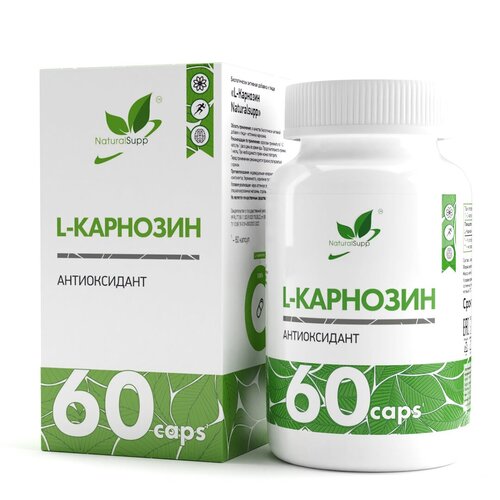 ���� ������� NaturalSupp L-Carnosine, 100 �, 500 ��, 60 ��., ������ �� 2399 ���
