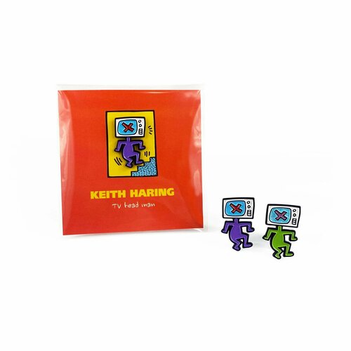    / Little Pins / Keith Haring - TV Head Man /  / ,   749 