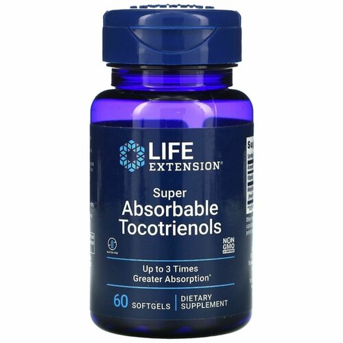 ���� Life Extension Absorbable Tocotrienols, ������������������ ������������ 60 ������, ������ �� 4207 ���