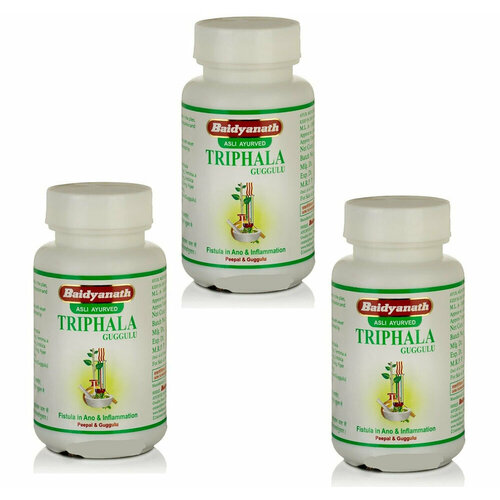 ���� �������� ������� ������ ���������� (Triphala Guggulu Baidyanath) ��� �������� �� ��������, �������� �����������, ������, 3�80 ��., ������ �� 1473 ���