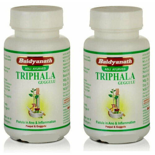 ���� �������� ������� ������ ���������� (Triphala Guggulu Baidyanath) ��� �������� �� ��������, �������� �����������, ������, 2�80 ��., ������ �� 1005 ���