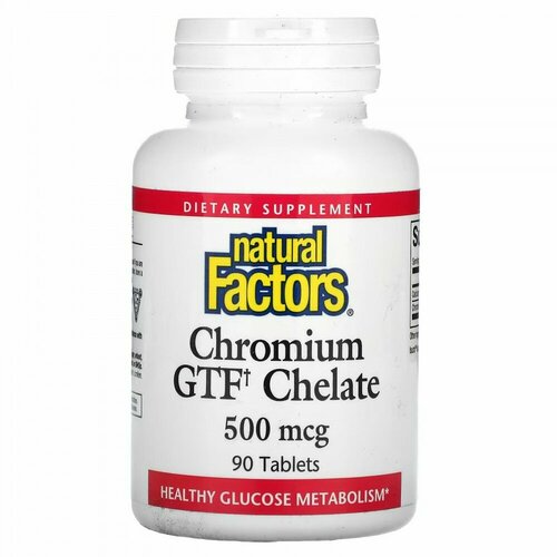 ���� 3047 Natural Factors Chromium GTF Chelate ���� 500 ���. 90 ����., ������ �� 1337 ���