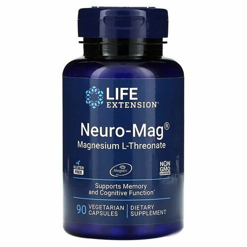���� ������ Life Extension, Neuro-Mag, Magnesium L-Threonate, 90 ������, ������ �� 4800 ���