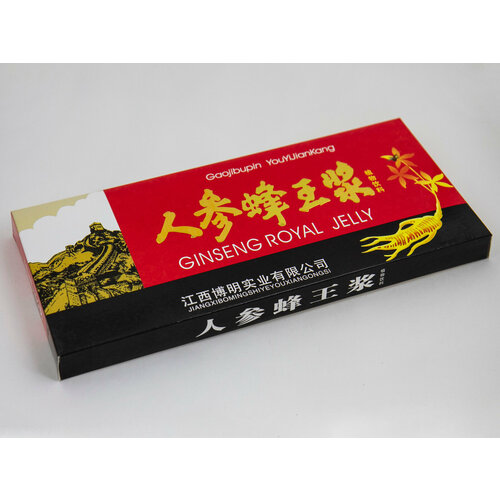 ���� ��������� ������� Gaojibupin �������� ������� � ��������� Ginseng Royal Jelly ��� ����������� � ���������� ����������, ��������� � ��������� ���������, 10 ��������, ������ �� 859 ���