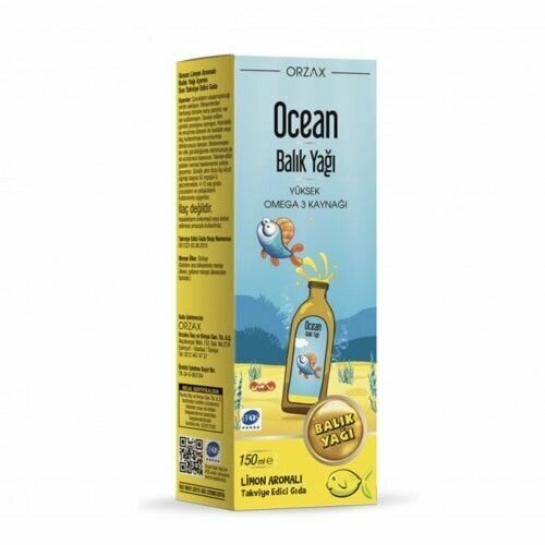 ���� ORZAX OCEAN FISH OIL SYRUP 150 ML; ����� ����� ��� �� ������ ������ 150 ��, ������ �� 1090 ���