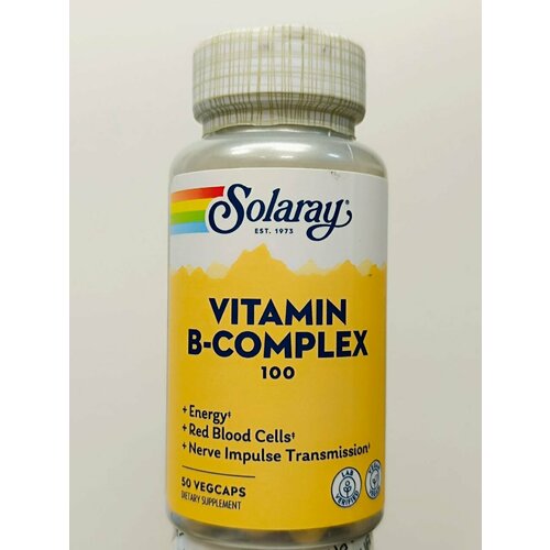 ���� Solaray B-Complex 100 with Aloe Vera (�������� ��������� ������ B � ���� ����) 50 ��� ������, ������ �� 1496 ���