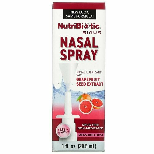 ���� NutriBiotic, Nasal Spray, ��������� ����� ��� ����, � ���������� ����� ����������, 1 ������ ����� (29,5 ��), ������ �� 1869 ���