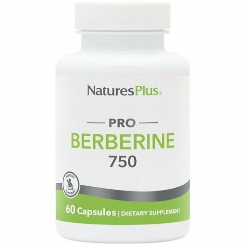 ���� Natures Plus Pro, Berberine, �������� 750 ��, 60 ������, ������ �� 1905 ���
