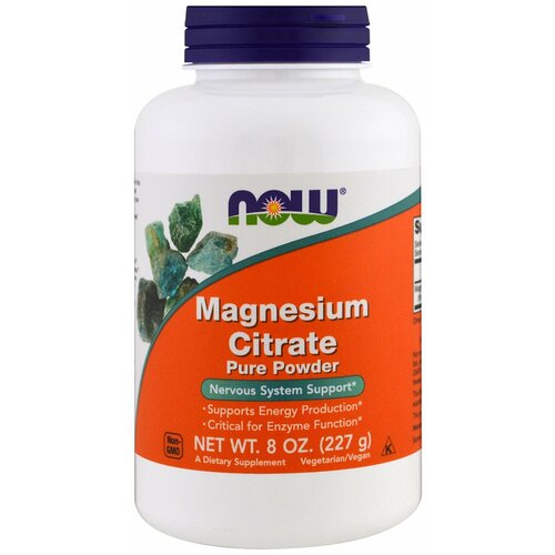 ���� ������� NOW Magnesium Citrate Pure Powder, 227 �, 220 ��, ������ �� 1680 ���