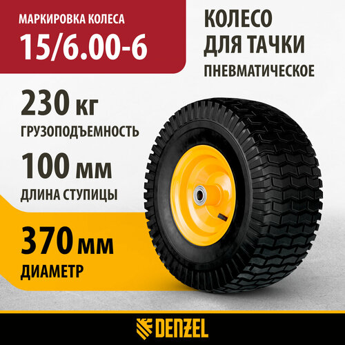 ���� ������ �������������� Denzel15/6.00-6, D 370 ��, ����. ����. ����. 16 ��, ����� ��� 100 �� 68998, ������ �� 2650 ���