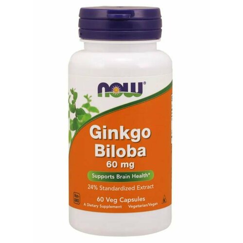 ���� NOW ������ ������ GINKGO BILOBA 60 �� 60 �����, ������ �� 1100 ���