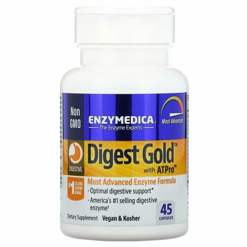 ���� Enzymedica Digest gold with ATPro 45 caps / ����������� �������� ���� � ����� 45 ����, ������ �� 3952 ���