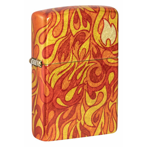   ZIPPO Fire   540 Tumbled Brass, /, , 38x13x57 ,   8782 