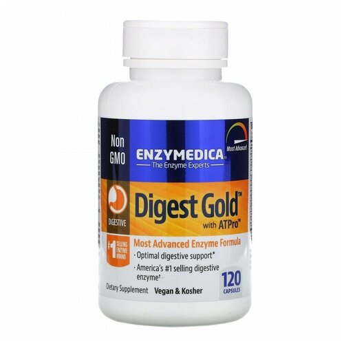 ���� Enzymedica, Digest Gold � ATPro, ������� � ���������������� ����������, 120 ������, ������ �� 8733 ���