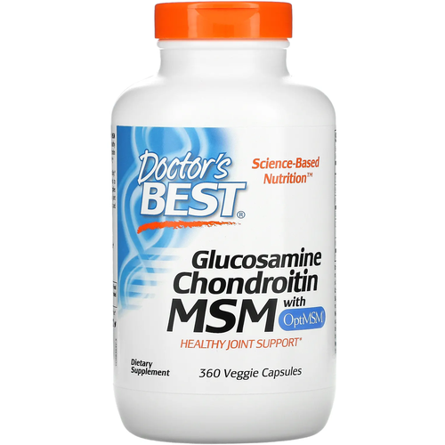 ���� ������� Doctor's Best Glucosamine, Chondroitin with MSM OptiMSM, 480 �, 480 ��, 360 ��., ������ �� 9120 ���
