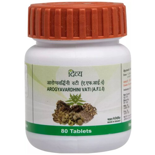 ���� �������� Patanjali Divya Arogyavardhini Vati, 40 �, 40 ��, 80 ��., ������ �� 542 ���