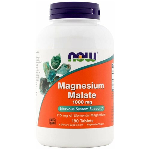 ���� NOW Magnesium Malate 1000 mg 180 tabs, ������ �� 3099 ���