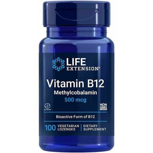 ���� �������� Life Extension Vitamin B12, 50 �, 500 ���, 100 ��., ������ �� 1080 ���