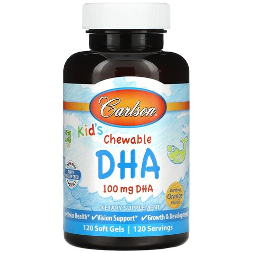 ���� Kid's Chewable DHA ���. ���., 100 �, 120 ��., ��������, ������ �� 3490 ���
