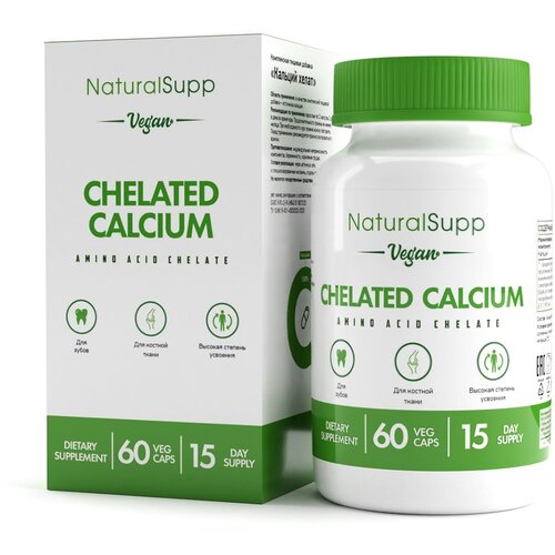 ���� ������� NaturalSupp Calcium Chelate, 60 ��., ������ �� 681 ���
