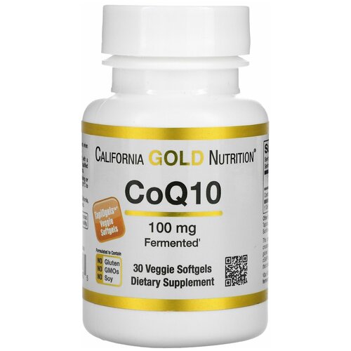 ���� ������� California Gold Nutrition CoQ10, 30 �, 100 ��, 30 ��., ������ �� 1064 ���