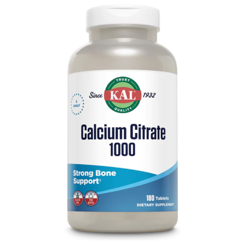 ���� �������� KAL Calcium Citrate 1000, 460 �, 1000 ��, 180 ��., ������ �� 3249 ���