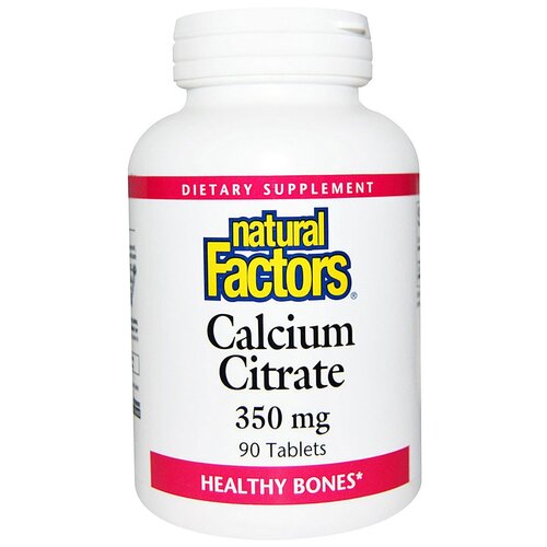 ���� �������� Natural Factors Calcium Citrate, 194 �, 350 ��, 90 ��., ������ �� 3490 ���