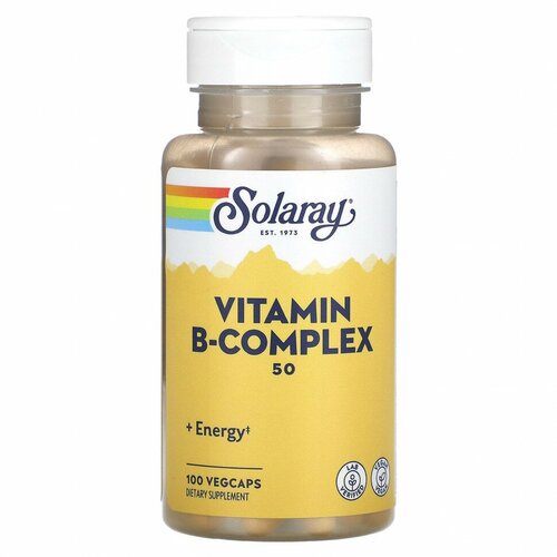 ���� Solaray, B - Complex 50, �������� ��������� ������ B, 100 ������, ������ �� 2078 ���