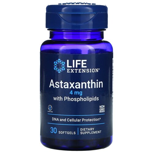 ���� ������� Life Extension Astaxanthin with Phospholipids, 50 �, 4 ��, 30 ��., ������ �� 1756 ���