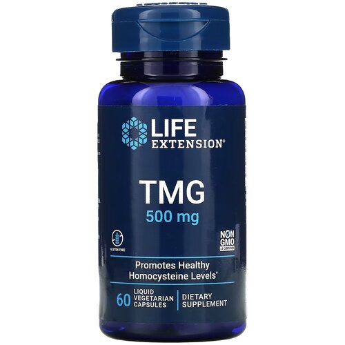 ���� ������� Life Extension TMG, 100 �, 100 ��, 500 ��, 60 ��., ������ �� 1292 ���