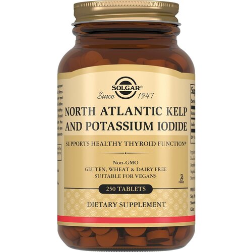 ���� Solgar North Atlantic Kelp and Potassium Iodide  ���., 200 �, 250 ��., ������ �� 1928 ���