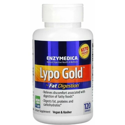���� Enzymedica Lypo Gold 120 caps/ ����������� ���� ���� 120 ������, ������ �� 6333 ���
